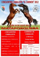 I ENCUENTRO CABALLISTA EL CARMEN